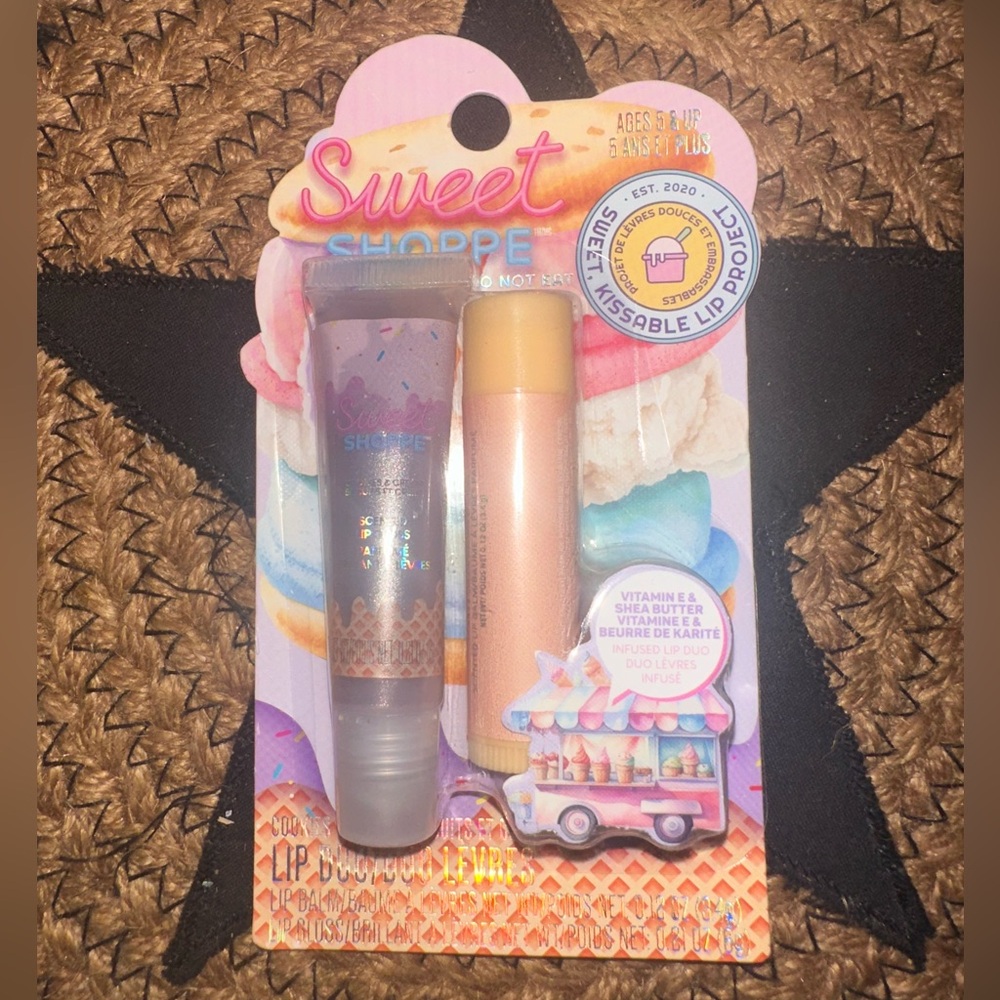 Sweet Shoppe Lip Duo Set Cookies n Cream